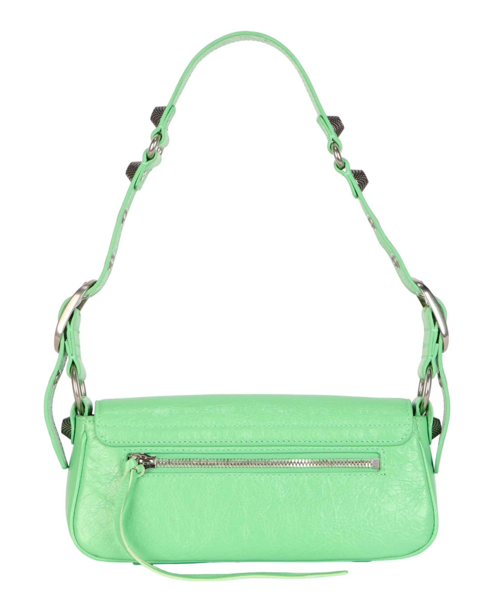 BOLSO DE HOMBRO BALENCIAGA XS LE CAGOLE SLING (MUJER) VERDE MENTA - 4