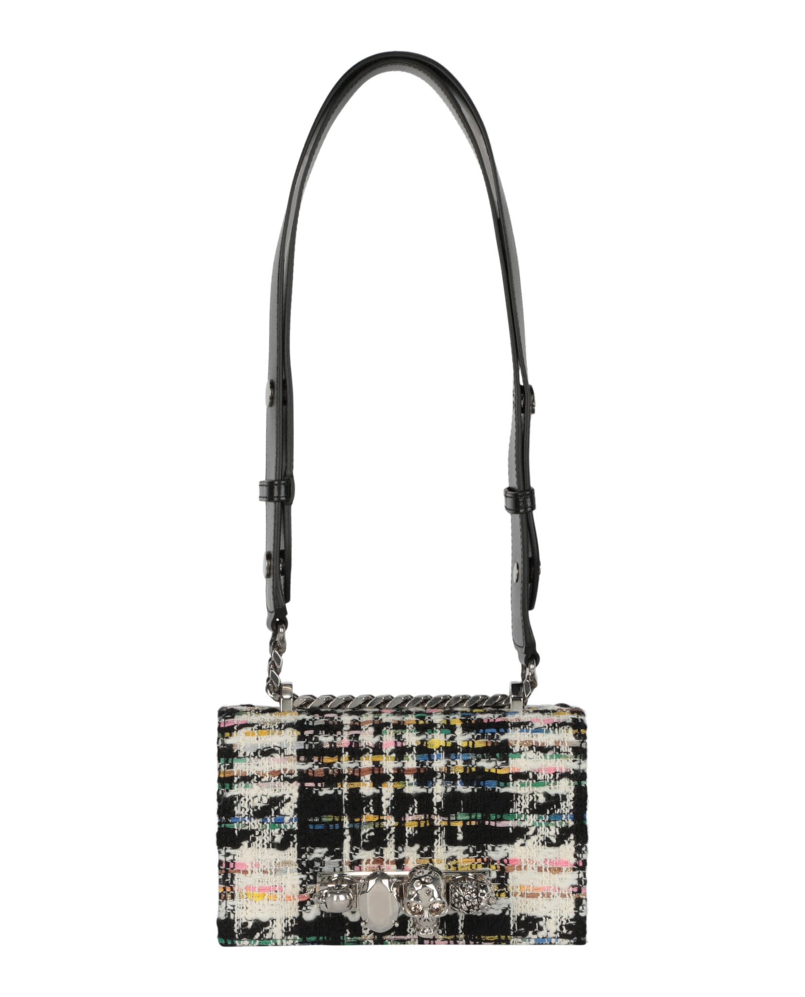 BOLSO MINIBOLSO DE HOMBRO DE TWEED CON JOYAS DE ALEXANDER MCQUEEN (MUJER) VARIOS COLORES - 1