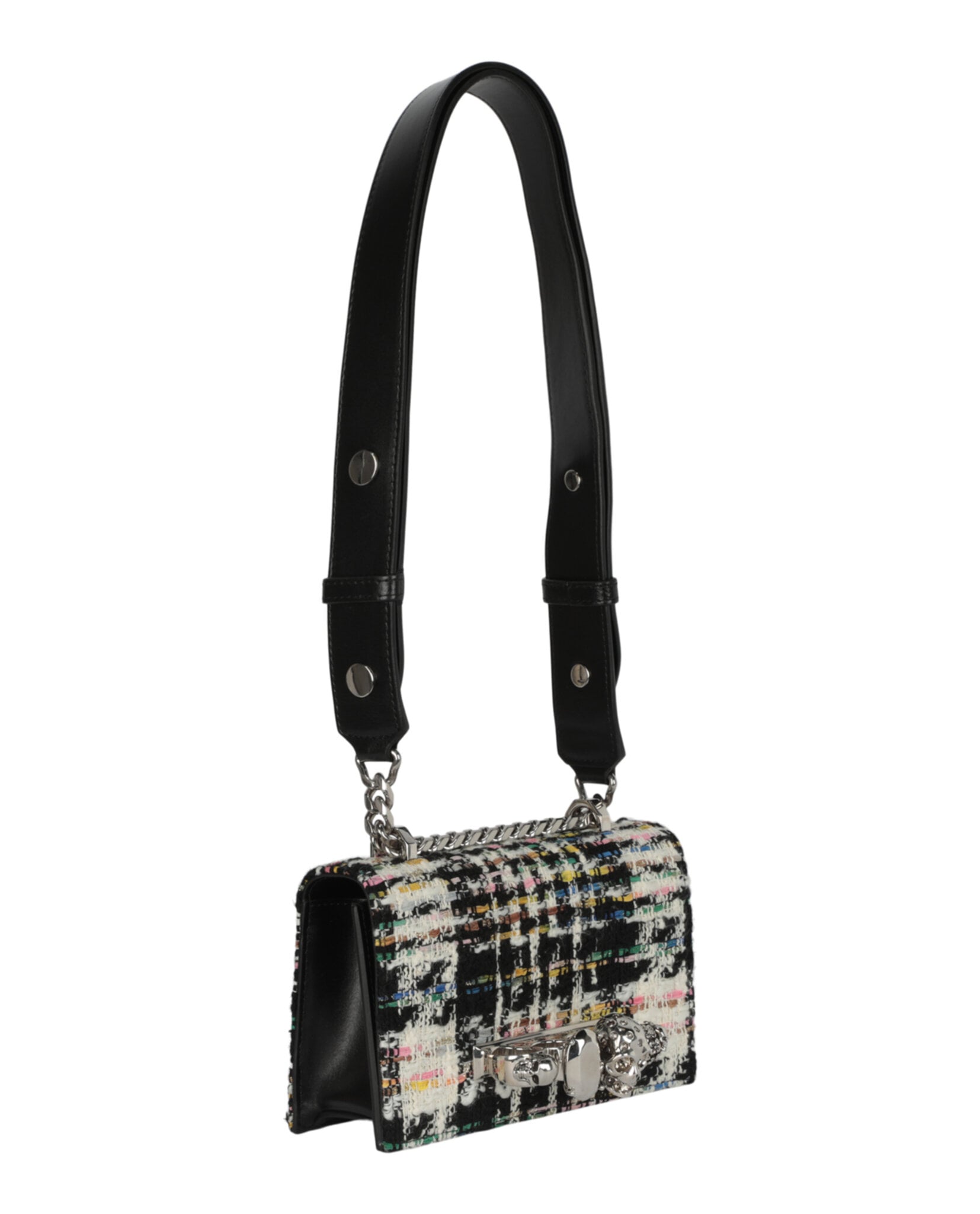 BOLSO MINIBOLSO DE HOMBRO DE TWEED CON JOYAS DE ALEXANDER MCQUEEN (MUJER) VARIOS COLORES - 2