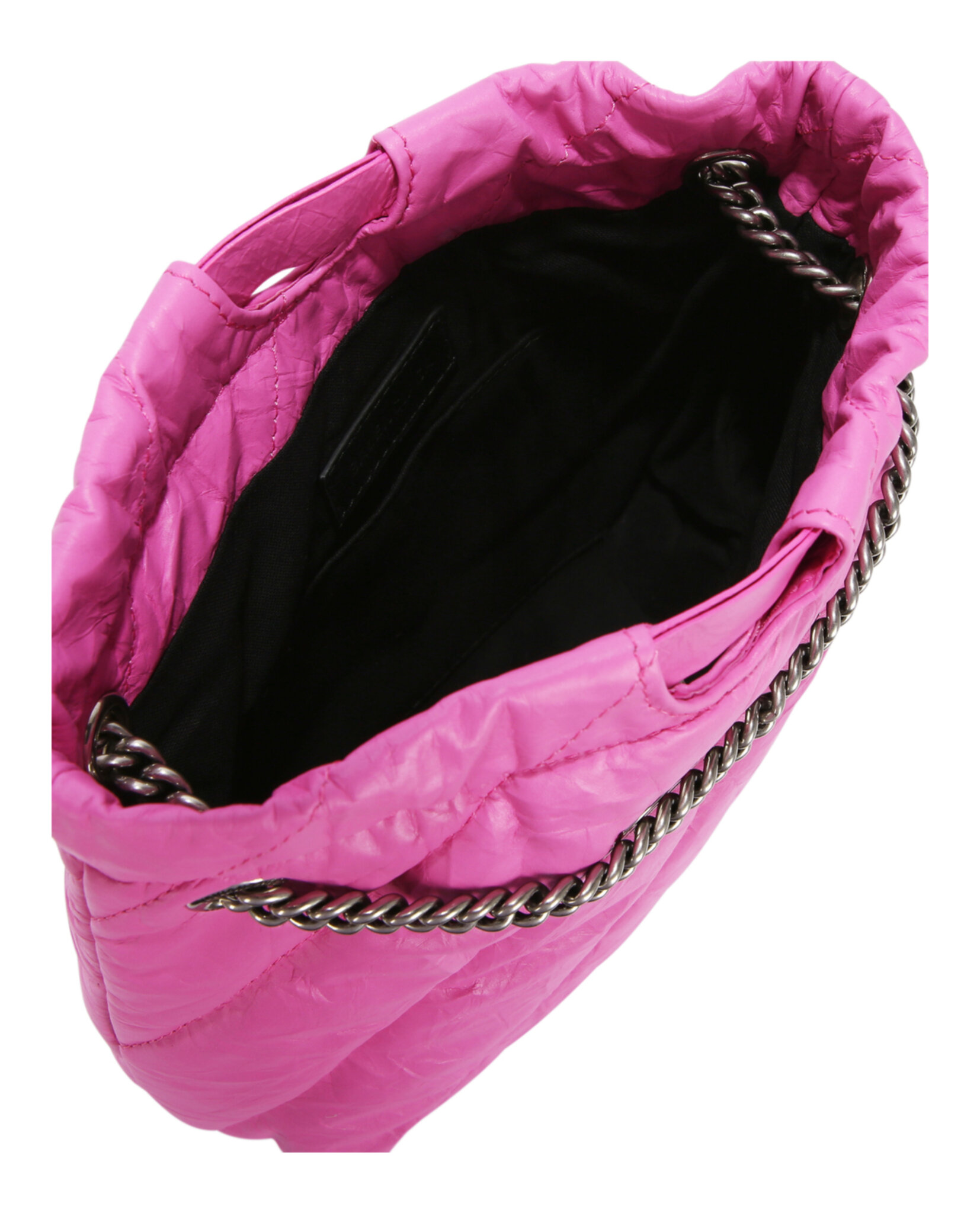 BOLSO DE MANO BALENCIAGA XS QUILTED CRUSH (MUJER) ROSA CLARO - 6
