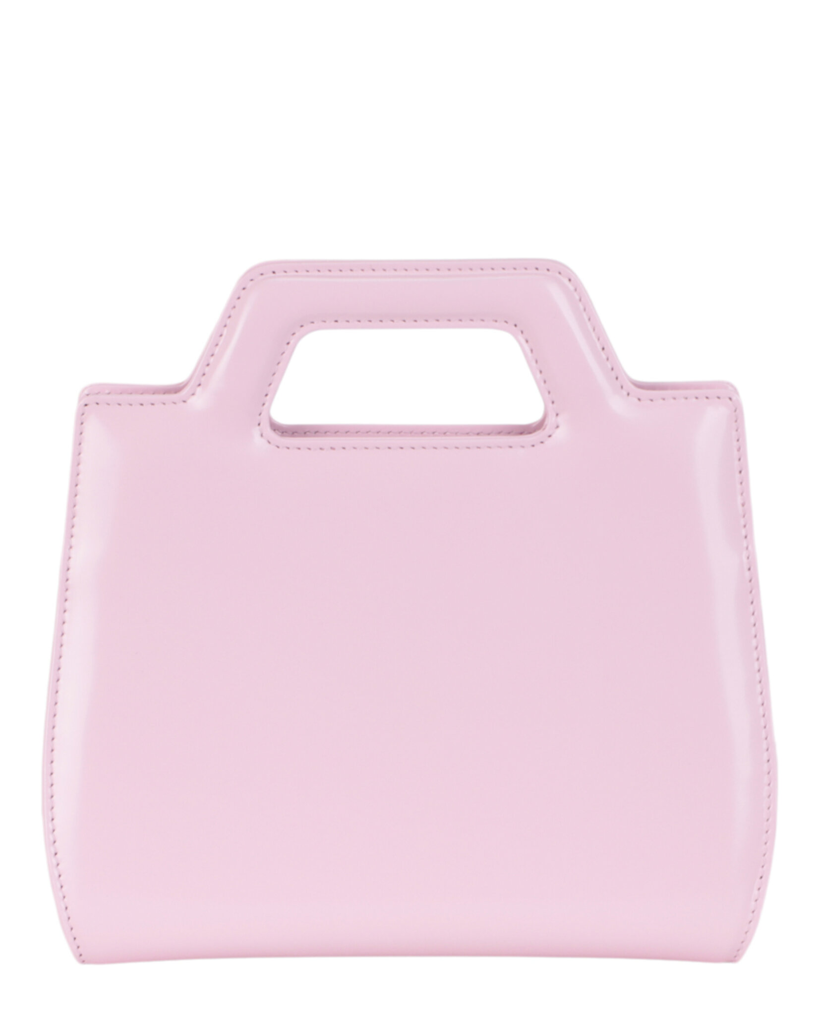BOLSO FERRAGAMO MINI WANDA DE PIEL CON ASA SUPERIOR (MUJER) ROSA CLARO - 5
