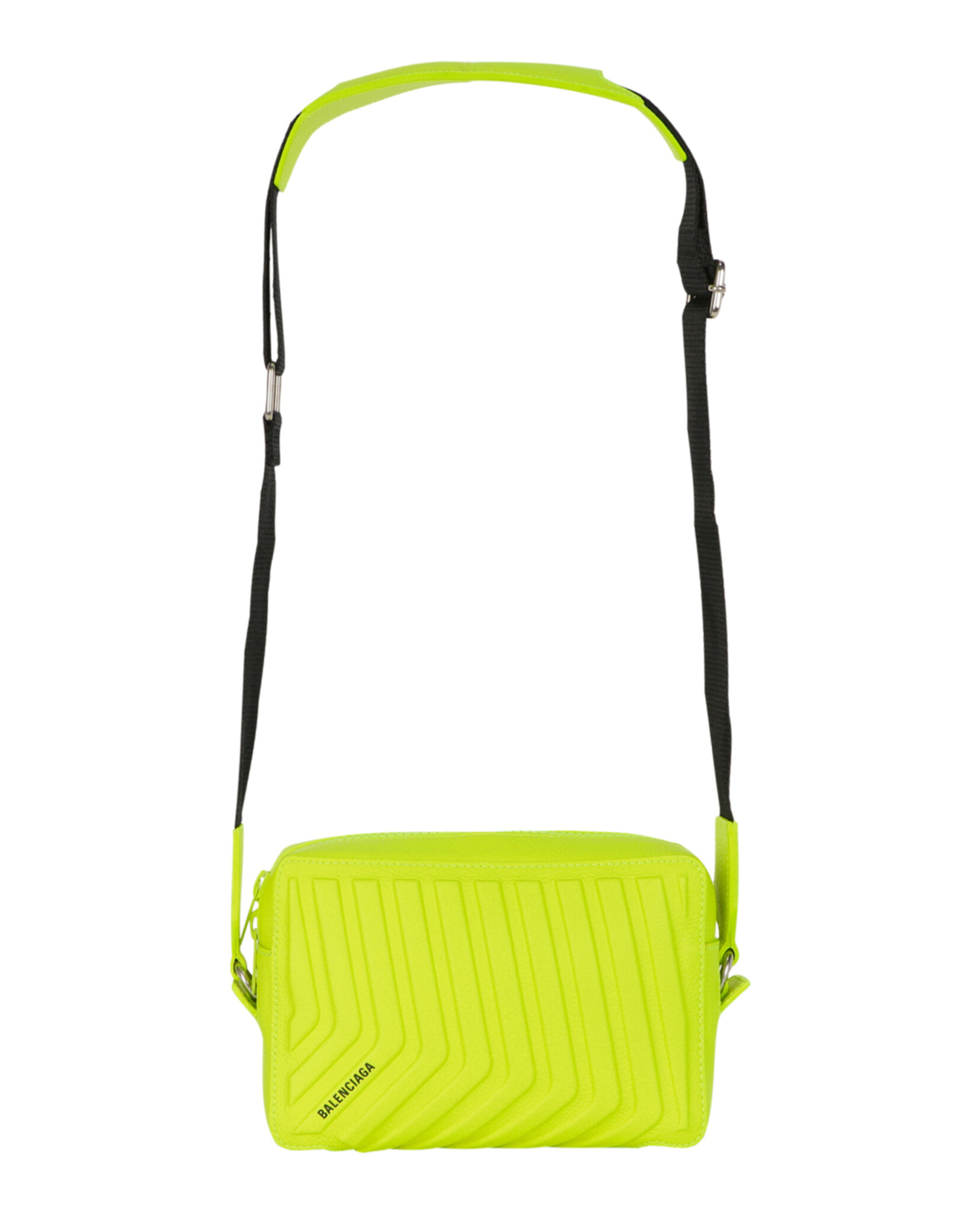 BOLSO BALENCIAGA DE PIEL PARA CÁMARA DE COCHE (HOMBRE) AMARILLO FLUO - 1