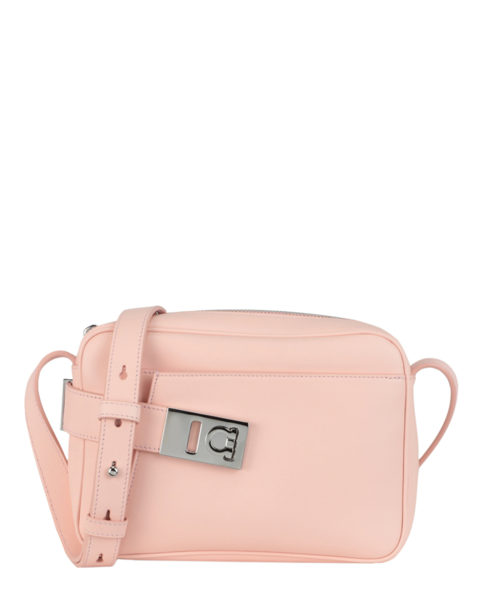 BOLSO FUNDA BANDOLERA FERRAGAMO SMALL ARCHIVE CAMERA (MUJER) ROSA CLARO - 1