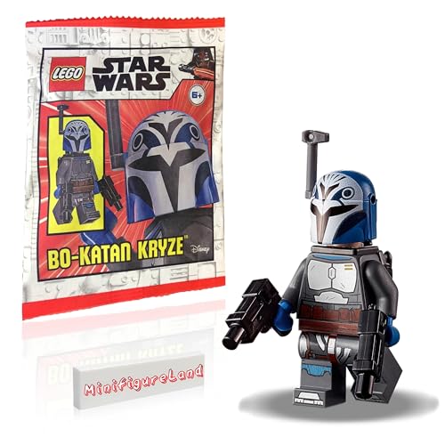 LEGO STAR WARS THE MANDALORIAN MINIFIGURA - BO-KATAN KRYZE CON JETPACK Y ARMAS 75316 - 1