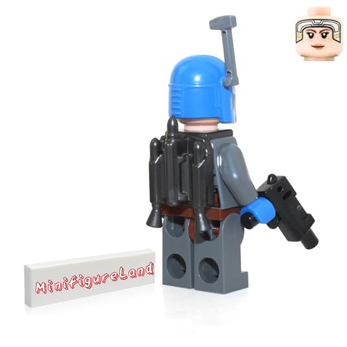 LEGO STAR WARS THE MANDALORIAN MINIFIGURA - BO-KATAN KRYZE CON JETPACK Y ARMAS 75316 - 3