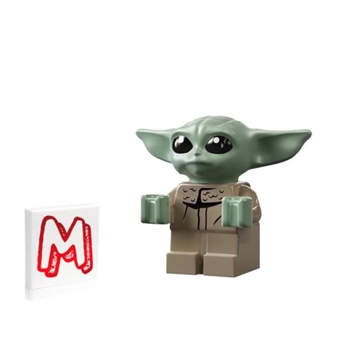 LEGO STAR WARS THE MANDALORIAN MINIFIGURA - BABY YODA GROGU (EL NIÑO) CON MINIFIGURELAND TILE 75292 - 1