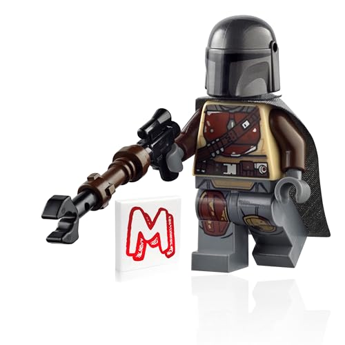 LEGO MINIFIGURA DE STAR WARS - THE MANDALORIAN (CON BLASTER Y PANTALLA LATERAL) 75292 - 1