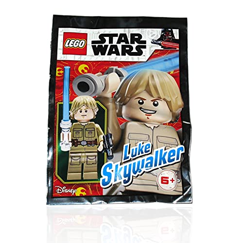 LEGO MINIFIGURA DE STAR WARS - LUKE SKYWALKER CLOUD CITY (CON SABLE DE LUZ Y BLASTER) - 4