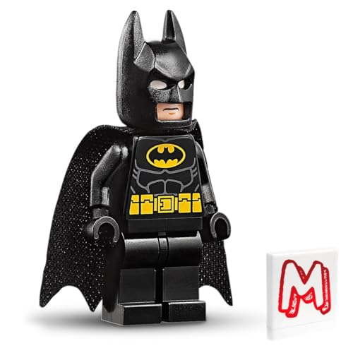 LEGO SUPER HEROES DC BATMAN MINIFIGURA - BATMAN (EN TRAJE NEGRO CON BATCAPE Y BAT-A-RANG) JUNIOR SETS - 2