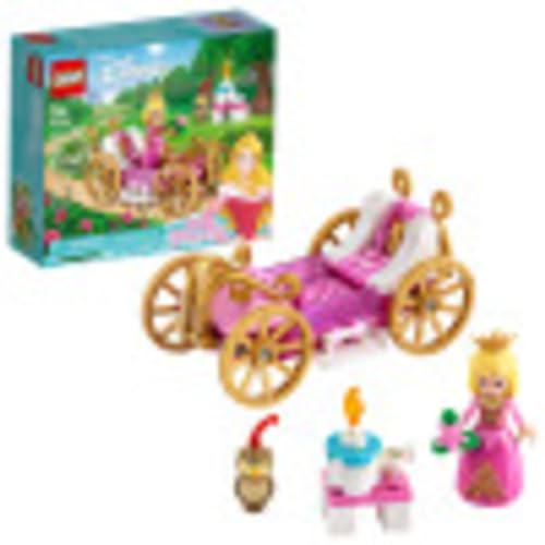 LEGO DISNEY AURORAS ROYAL CARRIAGE 43173 KIT DE CONSTRUCCIÓN DE PRINCESA CREATIVA NUEVO 2020 (62 PIEZAS) - 1