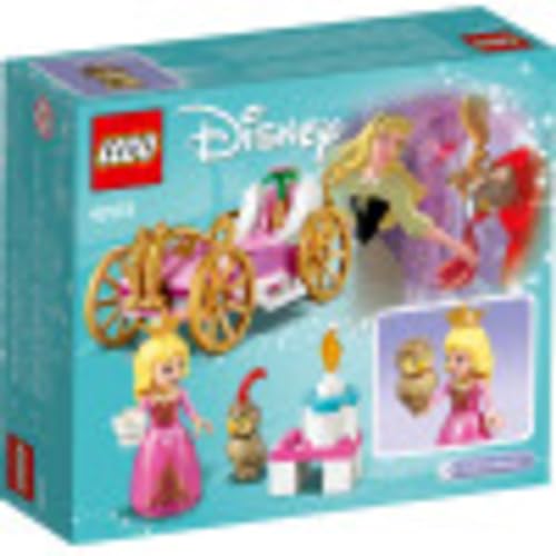 LEGO DISNEY AURORAS ROYAL CARRIAGE 43173 KIT DE CONSTRUCCIÓN DE PRINCESA CREATIVA NUEVO 2020 (62 PIEZAS) - 5
