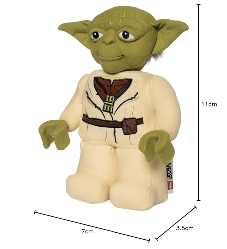 LEGO STAR WARS YODA - PERSONAJE DE PELUCHE (11 PULGADAS) - 5