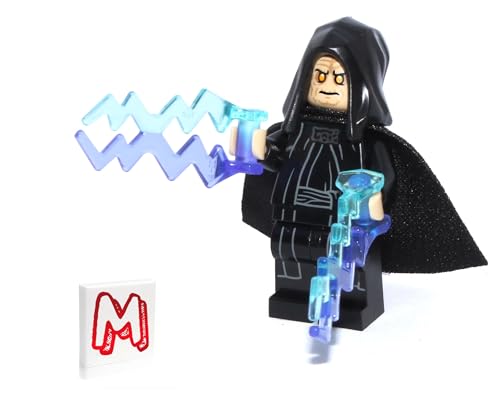 LEGO MINIFIGURA DE STAR WARS - EMPERADOR PALPATINE (CON DOS RAYOS ELÉCTRICOS) VERSIÓN 2021 - 2