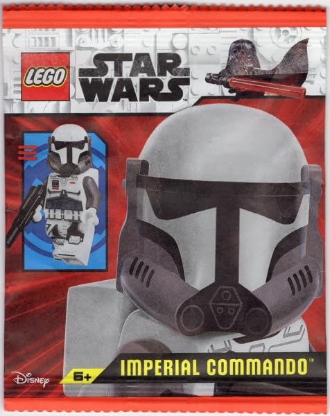 LEGO STAR WARS MINFIGURA DE COMANDO IMPERIAL CON BLASTER - 1