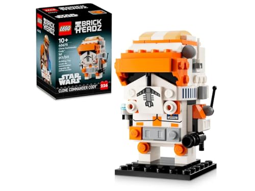 LEGO STAR WARS 40675 LA VENGANZA DEL COMANDANTE CLON SITH CODY BRICKHEADZ - FIGURA PARA CONSTRUIR CON ACCESORIOS AUTÉNTICOS - 1