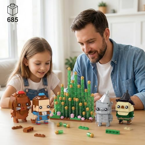 JUEGO DE CONSTRUCCIÓN DE FIGURAS DE ACCIÓN CLÁSICAS COMPATIBLES CON LEGO PARA ADULTOS IDEA DE REGALO PARA NIÑOS Y NIÑAS DE 8 - 2