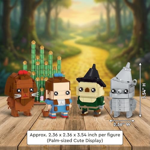 JUEGO DE CONSTRUCCIÓN DE FIGURAS DE ACCIÓN CLÁSICAS COMPATIBLES CON LEGO PARA ADULTOS IDEA DE REGALO PARA NIÑOS Y NIÑAS DE 8 - 4