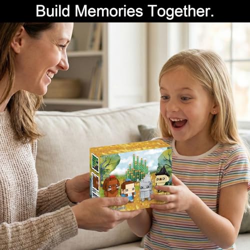 JUEGO DE CONSTRUCCIÓN DE FIGURAS DE ACCIÓN CLÁSICAS COMPATIBLES CON LEGO PARA ADULTOS IDEA DE REGALO PARA NIÑOS Y NIÑAS DE 8 - 5