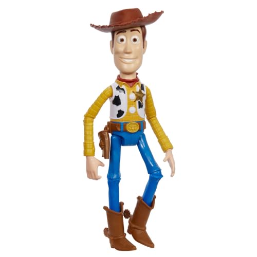 MATTEL DISNEY AND PIXAR TOY STORY FIGURA DE ACCIÓN GRANDE POSABLE WOODY COLECCIONABLE CON ASPECTO CARACTERÍSTICO DE SHERIFF - 4
