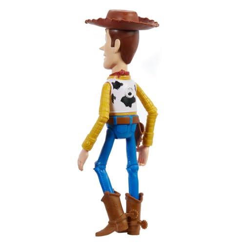 MATTEL DISNEY AND PIXAR TOY STORY FIGURA DE ACCIÓN GRANDE POSABLE WOODY COLECCIONABLE CON ASPECTO CARACTERÍSTICO DE SHERIFF - 5