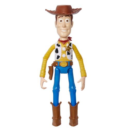 MATTEL DISNEY AND PIXAR TOY STORY FIGURA DE ACCIÓN GRANDE POSABLE WOODY COLECCIONABLE CON ASPECTO CARACTERÍSTICO DE SHERIFF - 6