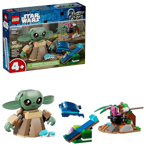 LEGO STAR WARS GROGUS HOMESTEAD JUGUETE DE CONSTRUCCIÓN PARA NIÑOS Y NIÑAS JUEGO DE SIMULACIÓN MANDALORIAN CON RANA SORGAN - 1