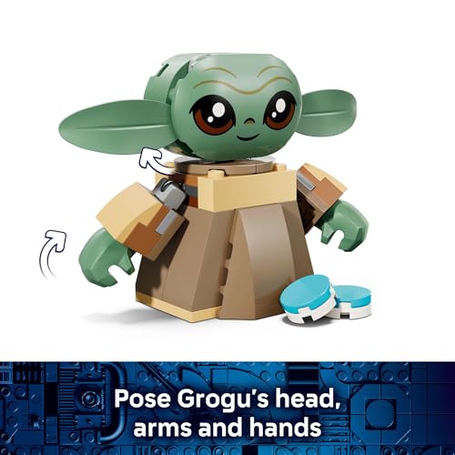 LEGO STAR WARS GROGUS HOMESTEAD JUGUETE DE CONSTRUCCIÓN PARA NIÑOS Y NIÑAS JUEGO DE SIMULACIÓN MANDALORIAN CON RANA SORGAN - 5