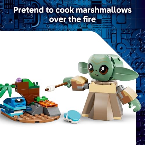 LEGO STAR WARS GROGUS HOMESTEAD JUGUETE DE CONSTRUCCIÓN PARA NIÑOS Y NIÑAS JUEGO DE SIMULACIÓN MANDALORIAN CON RANA SORGAN - 6
