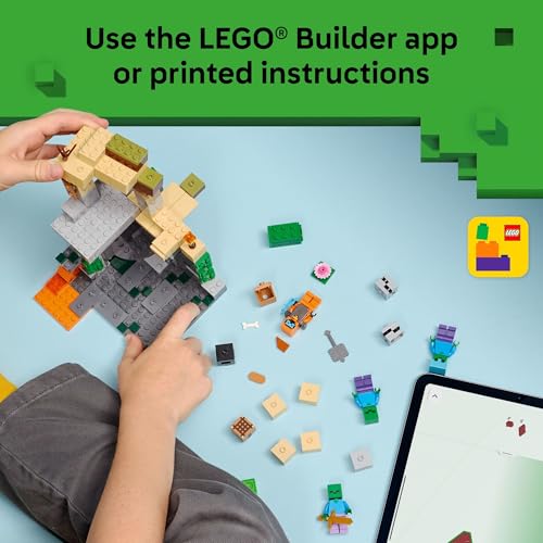 LEGO MINECRAFT ZOMBIE DUNGEON JUGUETE DE CONSTRUCCIÓN Y SIMULACIÓN PARA NIÑOS Y NIÑAS JUEGO DE VIDEOJUEGOS Y FIGURAS - 6