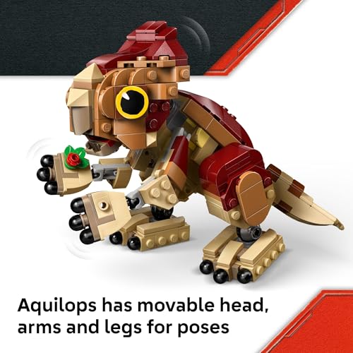 LEGO JURASSIC WORLD BEBÉ DINOSAURIO DOLORES AQUILOPS JUGUETE PARA NIÑOS JUGUETE EDUCATIVO Y DE APRENDIZAJE PARA NIÑAS Y NIÑOS - 3