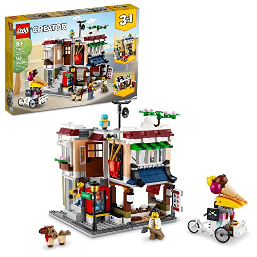 LEGO CREATOR 31131 TIENDA DE FIDEOS 3 EN 1 SE TRANSFORMA DE TIENDA DE FIDEOS A TIENDA DE BICICLETAS A ARCADE JUEGO - 1