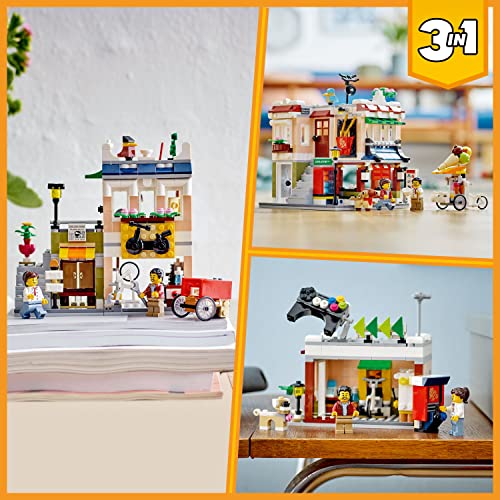 LEGO CREATOR 31131 TIENDA DE FIDEOS 3 EN 1 SE TRANSFORMA DE TIENDA DE FIDEOS A TIENDA DE BICICLETAS A ARCADE JUEGO - 2