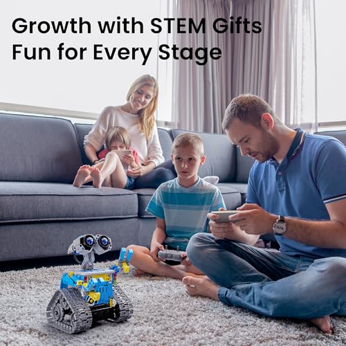 SILLBIRD KIT DE CONSTRUCCIÓN DE ROBOT CON CONTROL REMOTO REGALOS STEM PARA NIÑOS DE 8 A 12 AÑOS JUGUETES ROBÓTICOS - 2