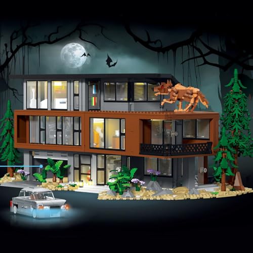 HUNTER VAMPIRERS JUEGO DE CONSTRUCCIÓN INSPIRADO EN PELÍCULAS ESTADOUNIDENSES EFECTOS DE ILUMINACIÓN COMPLETOS DISEÑO - 5