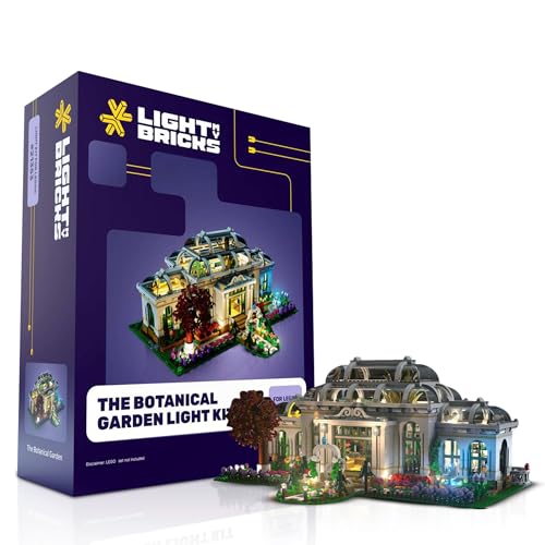LIGHT MY BRICKS KIT DE LUCES LED PARA LEGO IDEAS BOTANICAL GARDEN 21353 ILUMINACIÓN DE PANTALLA PERSONALIZADA PARA ILUMINAR - 1