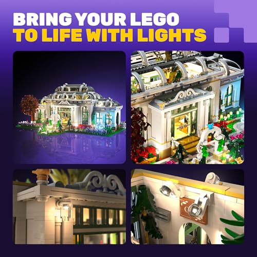 LIGHT MY BRICKS KIT DE LUCES LED PARA LEGO IDEAS BOTANICAL GARDEN 21353 ILUMINACIÓN DE PANTALLA PERSONALIZADA PARA ILUMINAR - 4