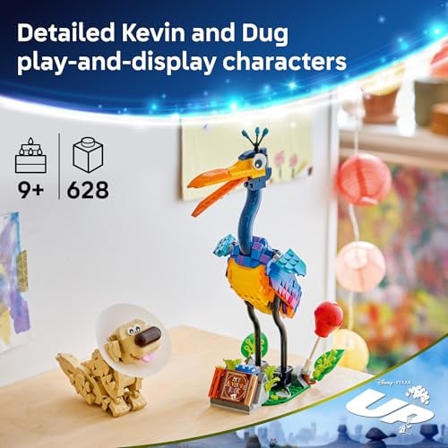 LEGO DISNEY AND PIXAR KEVIN DUG JUEGO DE PELÍCULA UP PARA NIÑAS Y NIÑOS A PARTIR DE 9 AÑOS REGALO DE DISNEY PARA NIÑOS - 2