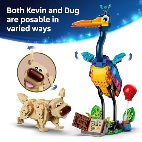 LEGO DISNEY AND PIXAR KEVIN DUG JUEGO DE PELÍCULA UP PARA NIÑAS Y NIÑOS A PARTIR DE 9 AÑOS REGALO DE DISNEY PARA NIÑOS - 5