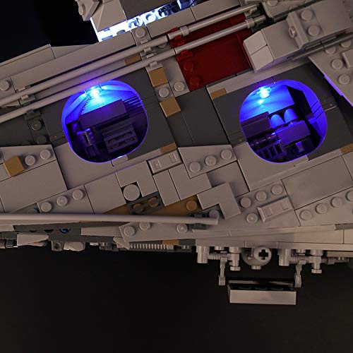 KIT DE ILUMINACIÓN LED BRIKSMAX PARA EL HALCÓN MILENARIO ULTIMATE DE STAR WARS COMPATIBLE CON EL MODELO DE BLOQUES - 2