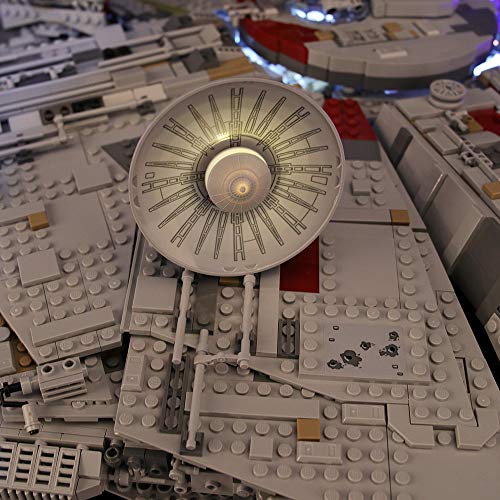 KIT DE ILUMINACIÓN LED BRIKSMAX PARA EL HALCÓN MILENARIO ULTIMATE DE STAR WARS COMPATIBLE CON EL MODELO DE BLOQUES - 6