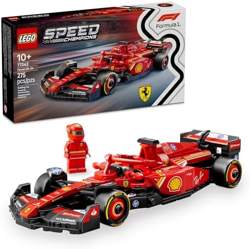 CONJUNTOS DE CONSTRUCCIÓN LEGO SPEED CHAMPIONS FERRARI SF-24 F1 - JUEGOS DE CONSTRUCCIÓN PARA NIÑOS, NIÑOS Y NIÑAS, A PARTIR - 7