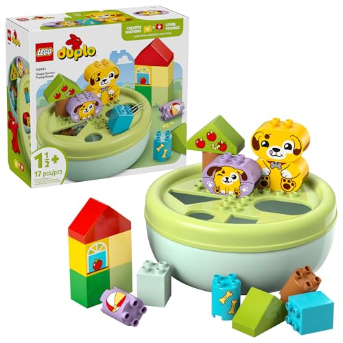 LEGO DUPLO MI PRIMER CLASIFICADOR DE FORMAS JUGUETE SENSORIAL DE CASA DE CACHORRO PARA NIÑOS PEQUEÑOS JUEGO DE APRENDIZAJE - 1
