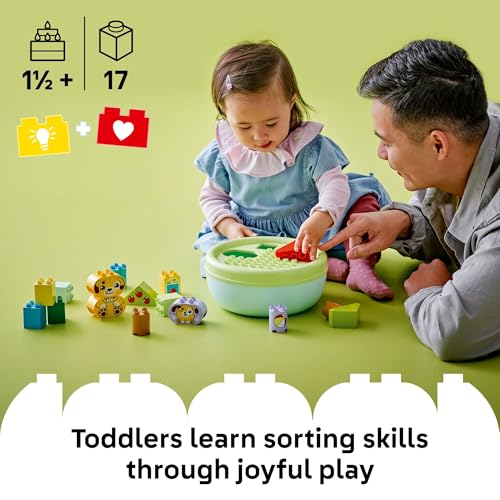 LEGO DUPLO MI PRIMER CLASIFICADOR DE FORMAS JUGUETE SENSORIAL DE CASA DE CACHORRO PARA NIÑOS PEQUEÑOS JUEGO DE APRENDIZAJE - 2