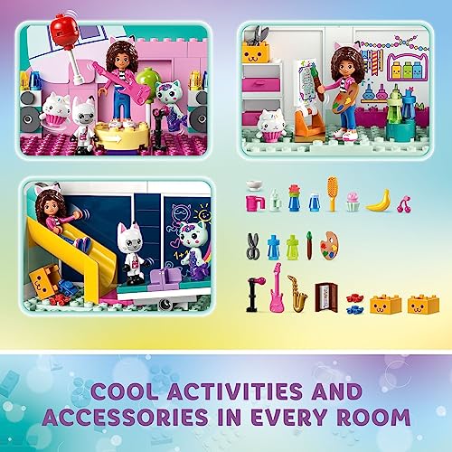 LEGO GABBYS JUGUETE DE CONSTRUCCIÓN DE CASA DE MUÑECAS FIGURAS DE JUGUETE DE SIMULACIÓN Y JUEGOS PARA NIÑAS Y NIÑOS A PARTIR - 6