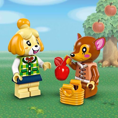 LEGO ANIMAL CROSSING ISABELLES HOUSE VISIT SET DE JUGUETES CREATIVOS CONSTRUIBLES PARA NIÑOS INCLUYE A FAUNA Y MÁS FIGURAS - 2