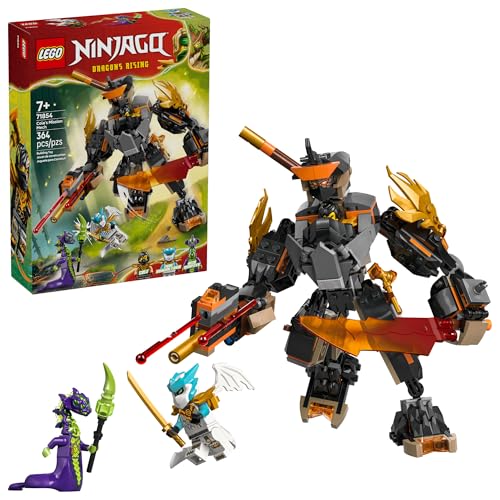 LEGO NINJAGO COLES MISSION MECH DRAGON ZANE JUGUETE DE CONSTRUCCIÓN PARA NIÑOS NIÑAS Y NIÑOS A PARTIR DE 7 AÑOS MECH - 1