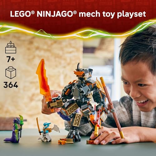 LEGO NINJAGO COLES MISSION MECH DRAGON ZANE JUGUETE DE CONSTRUCCIÓN PARA NIÑOS NIÑAS Y NIÑOS A PARTIR DE 7 AÑOS MECH - 2