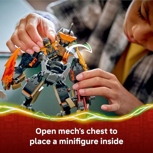 LEGO NINJAGO COLES MISSION MECH DRAGON ZANE JUGUETE DE CONSTRUCCIÓN PARA NIÑOS NIÑAS Y NIÑOS A PARTIR DE 7 AÑOS MECH - 3