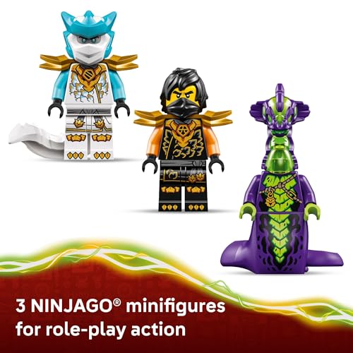 LEGO NINJAGO COLES MISSION MECH DRAGON ZANE JUGUETE DE CONSTRUCCIÓN PARA NIÑOS NIÑAS Y NIÑOS A PARTIR DE 7 AÑOS MECH - 5