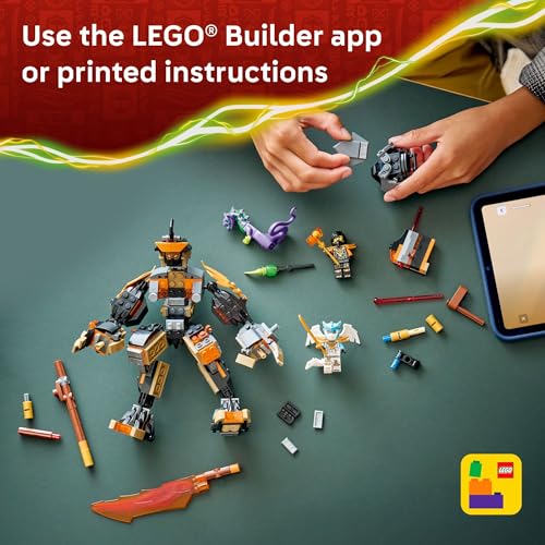 LEGO NINJAGO COLES MISSION MECH DRAGON ZANE JUGUETE DE CONSTRUCCIÓN PARA NIÑOS NIÑAS Y NIÑOS A PARTIR DE 7 AÑOS MECH - 6